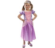 Rapunzel kjole 4-7 år
