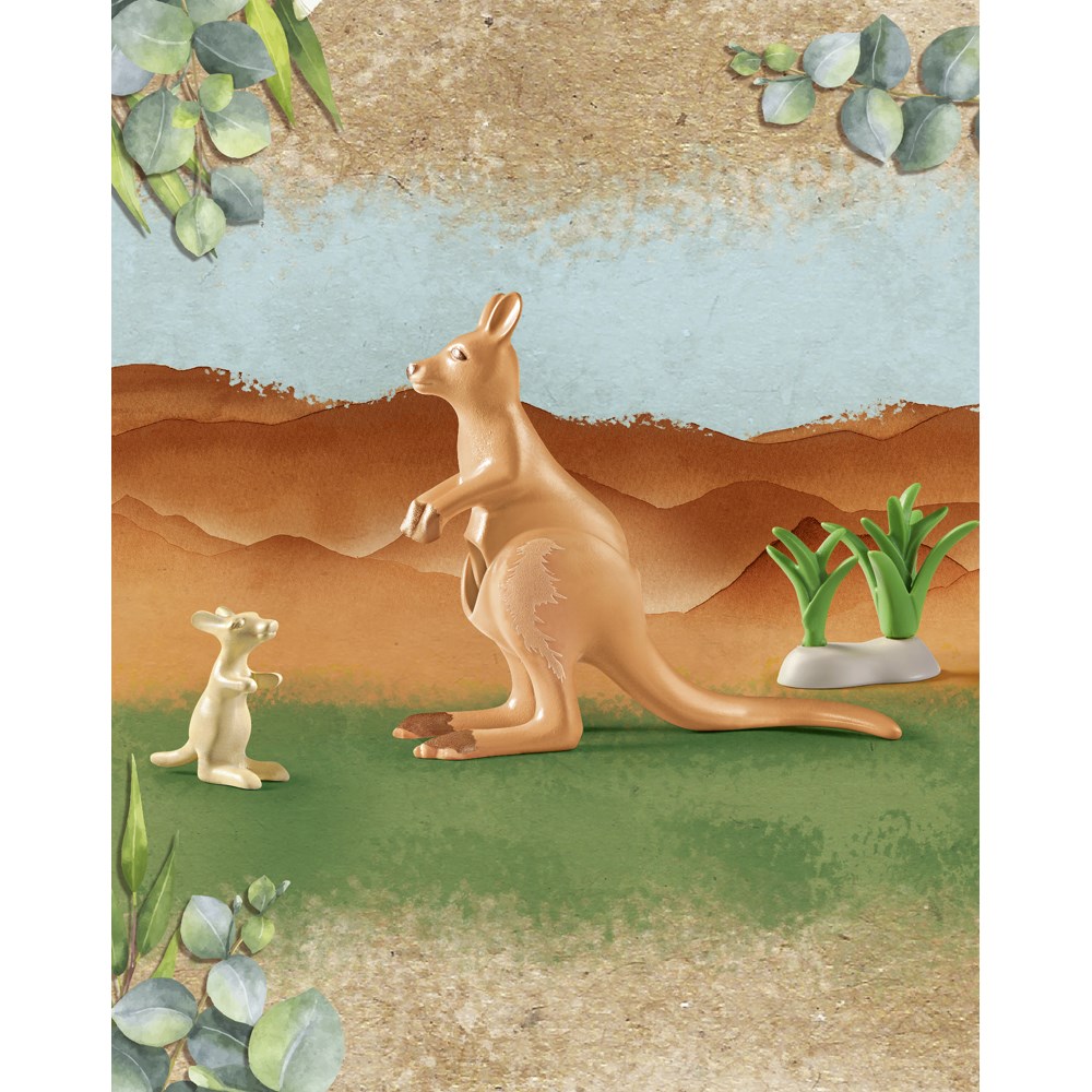Wiltopia - Kænguru med unge