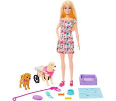 Barbie Pet Dukke med Hunde