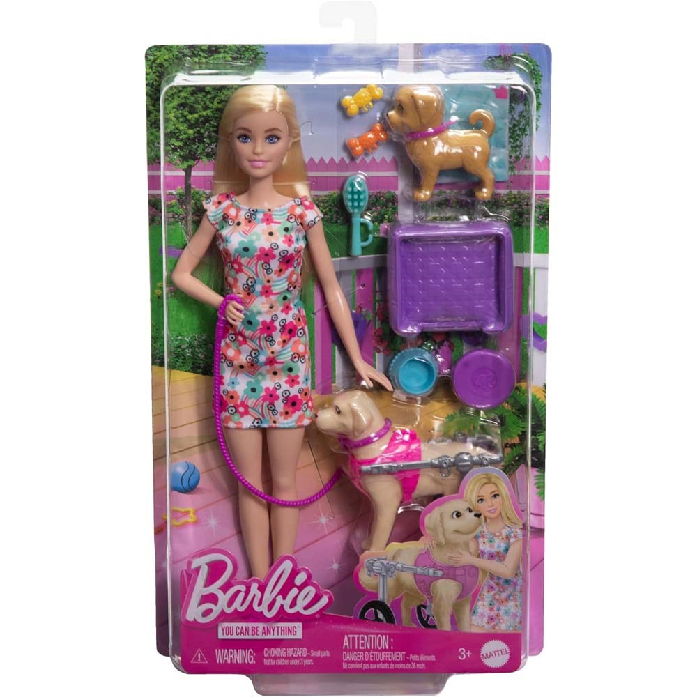 Barbie Pet Dukke med Hunde