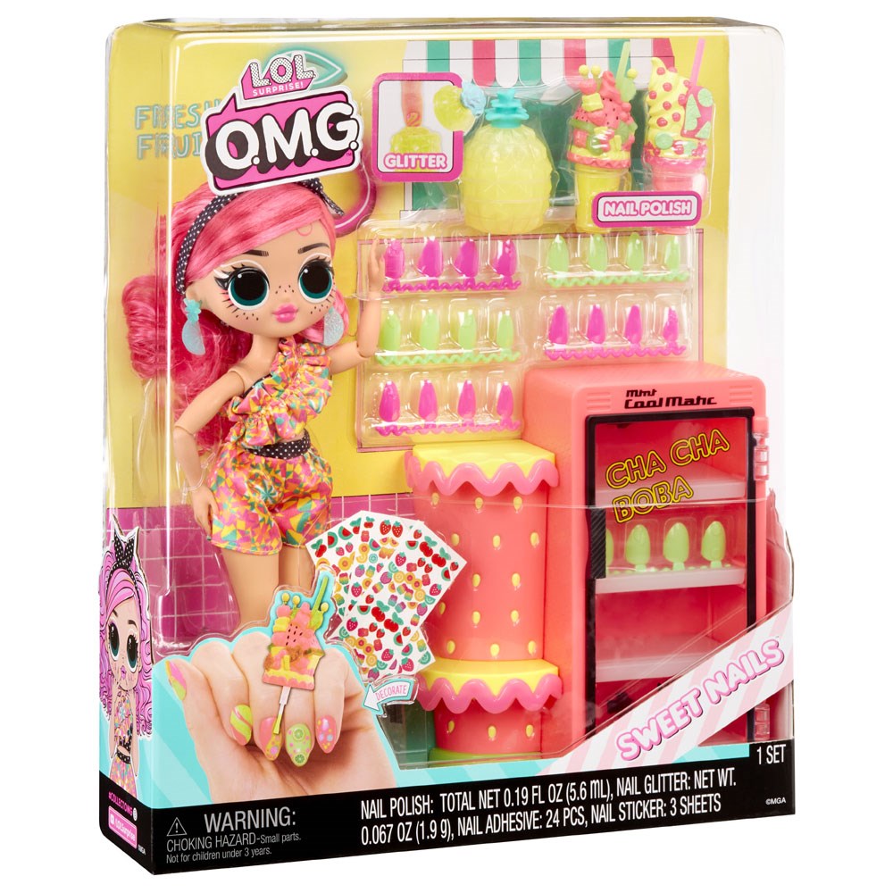 LOL OMG Sweet Nails Pinky Pops Shop