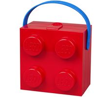LEGO madkasse med håndtag Rød