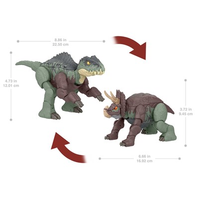 Jurassic World Indorapt / Brachiosaurus